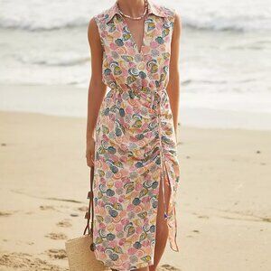 By Anthropologie Sleeveless Wrap Dress